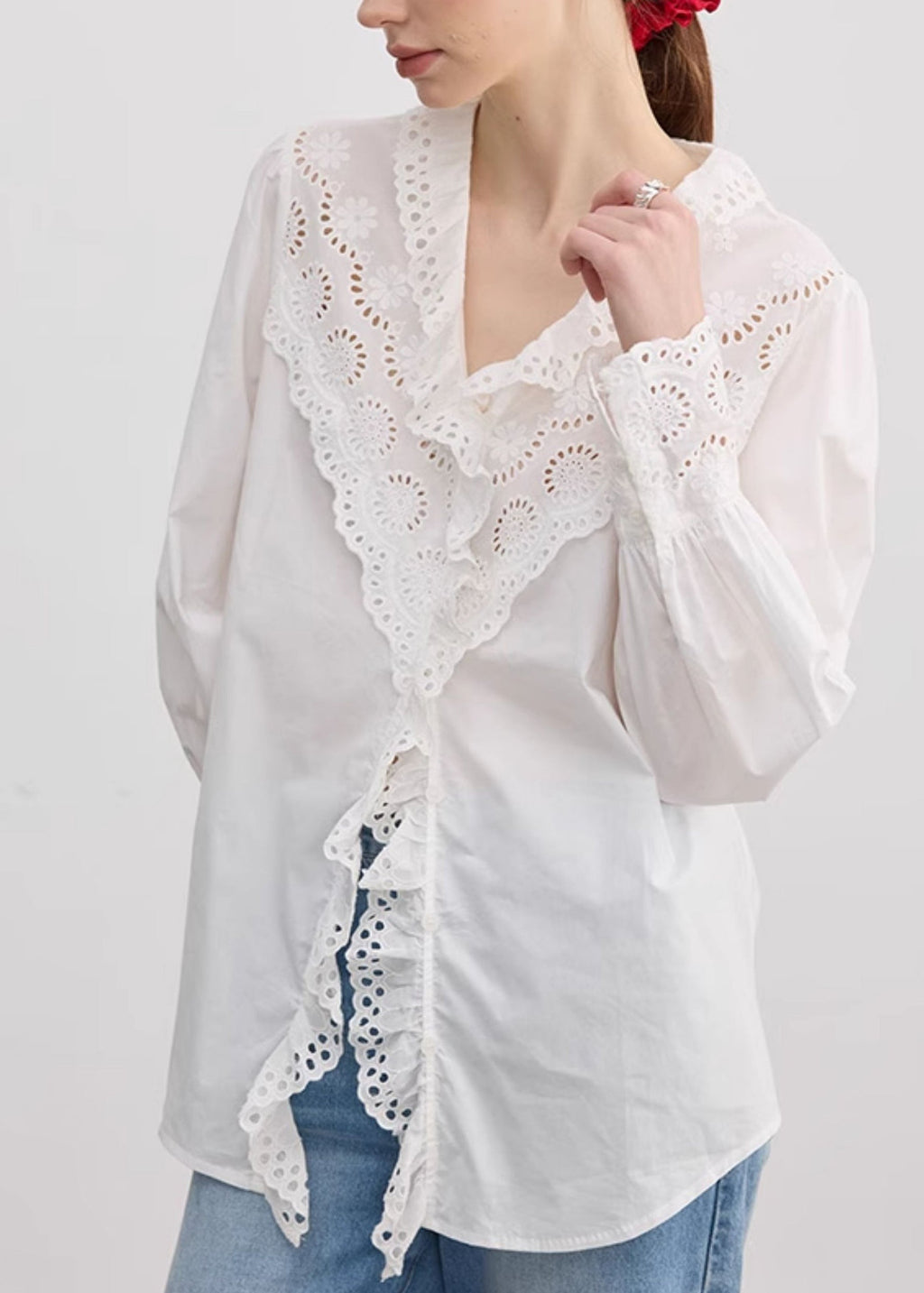 Gracefully Styled Top for Any Occasion