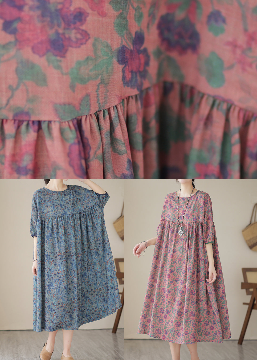 Classic Vintage Dress with a Flattering Fit