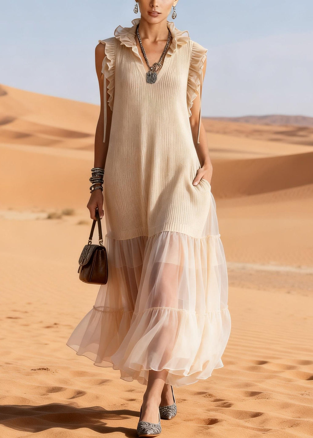 Beautifully Finished Dress in a Timeless Design