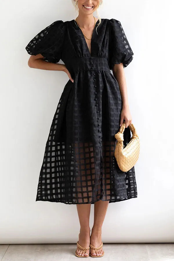 A Vintage Style Dress with Delicate Timeless Details