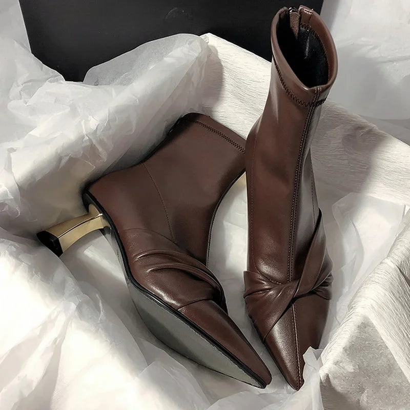 Chic Orthopedic Boots with Unique Design