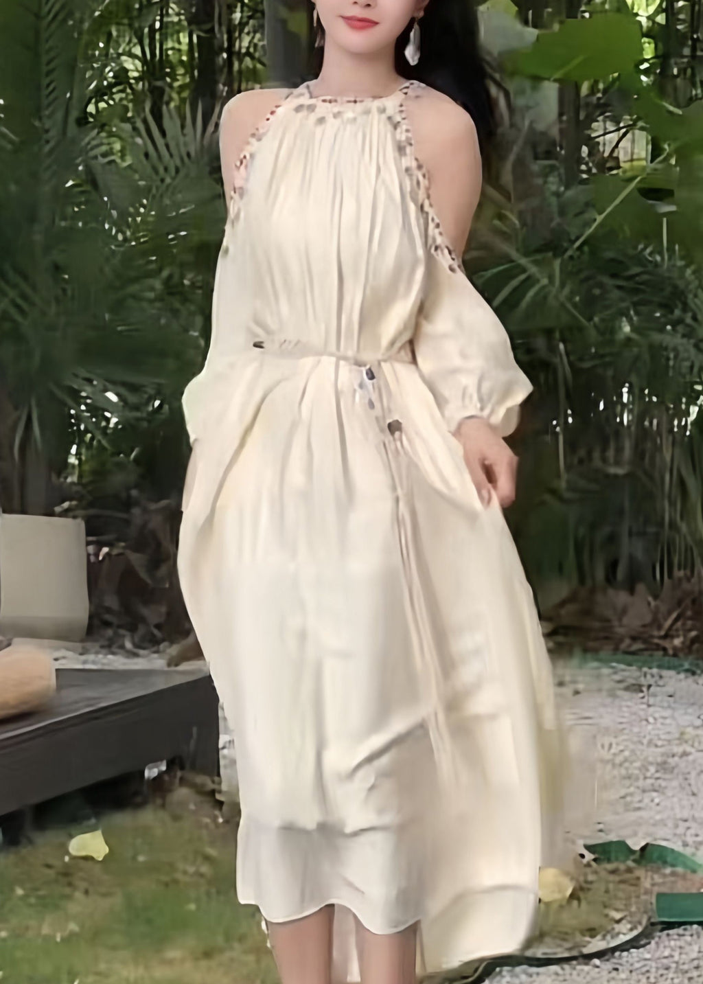 A Vintage Style Dress with Delicate Timeless Details
