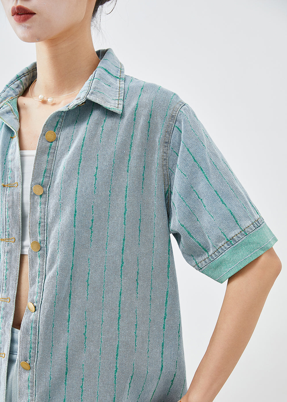 A Vintage Style Shirt with Delicate Timeless Details