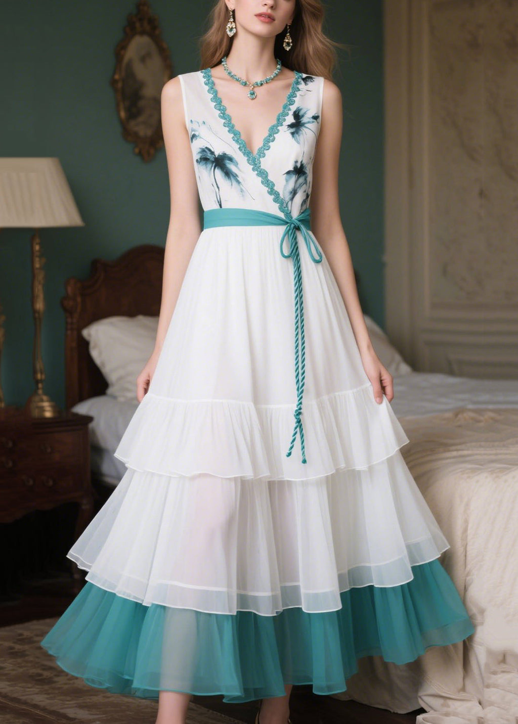 A Vintage Style Dress with Delicate Timeless Details