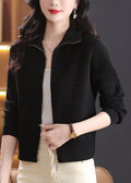 Well Tailored Cardigan with a Graceful Silhouette