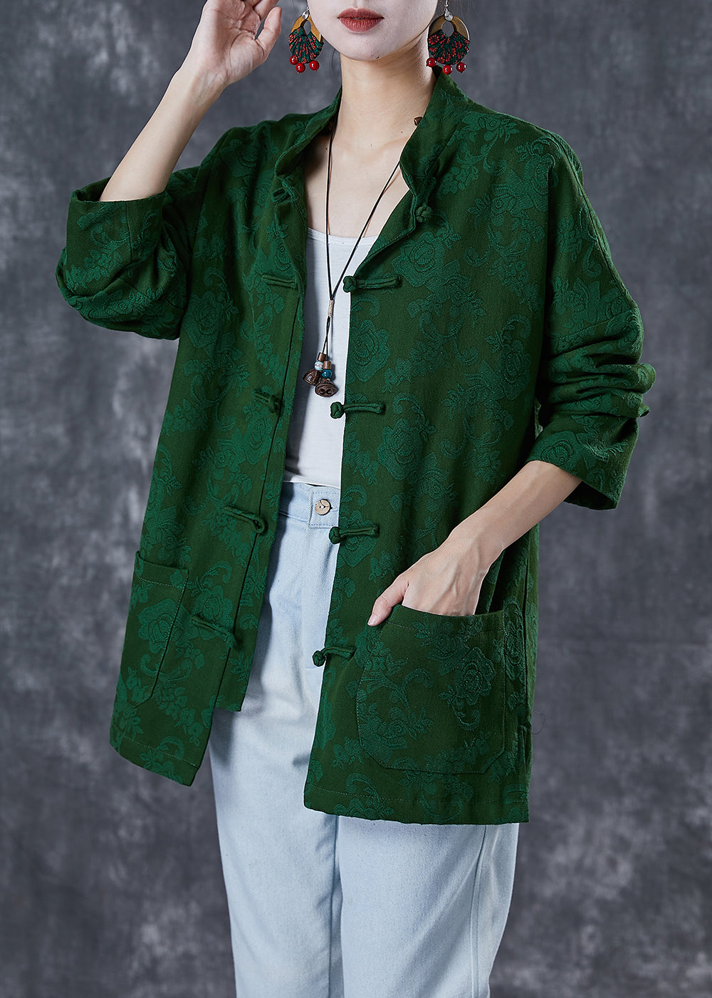 A Vintage Style Coat with Delicate Timeless Details