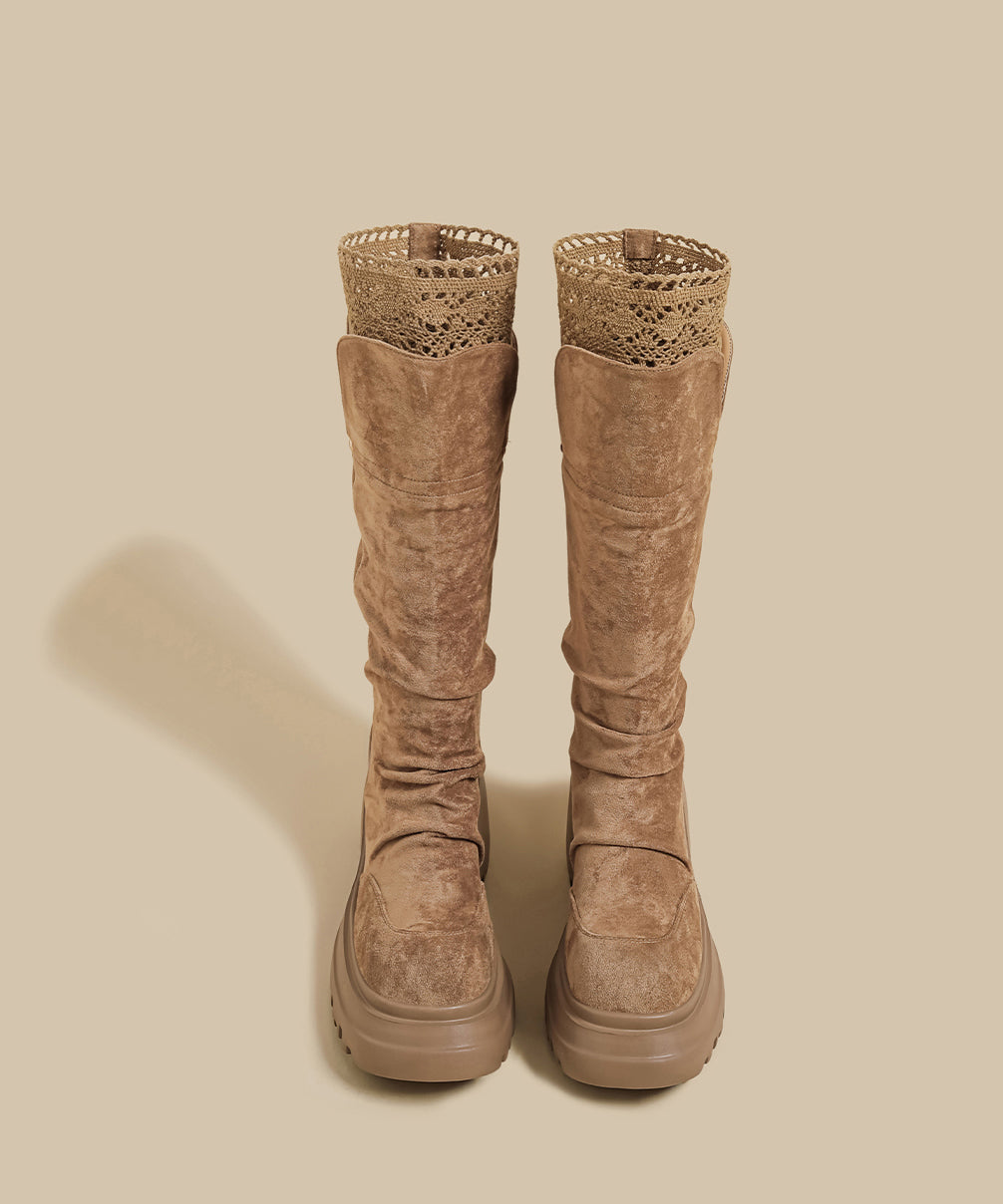 Chic Orthopedic Boots with Unique Design