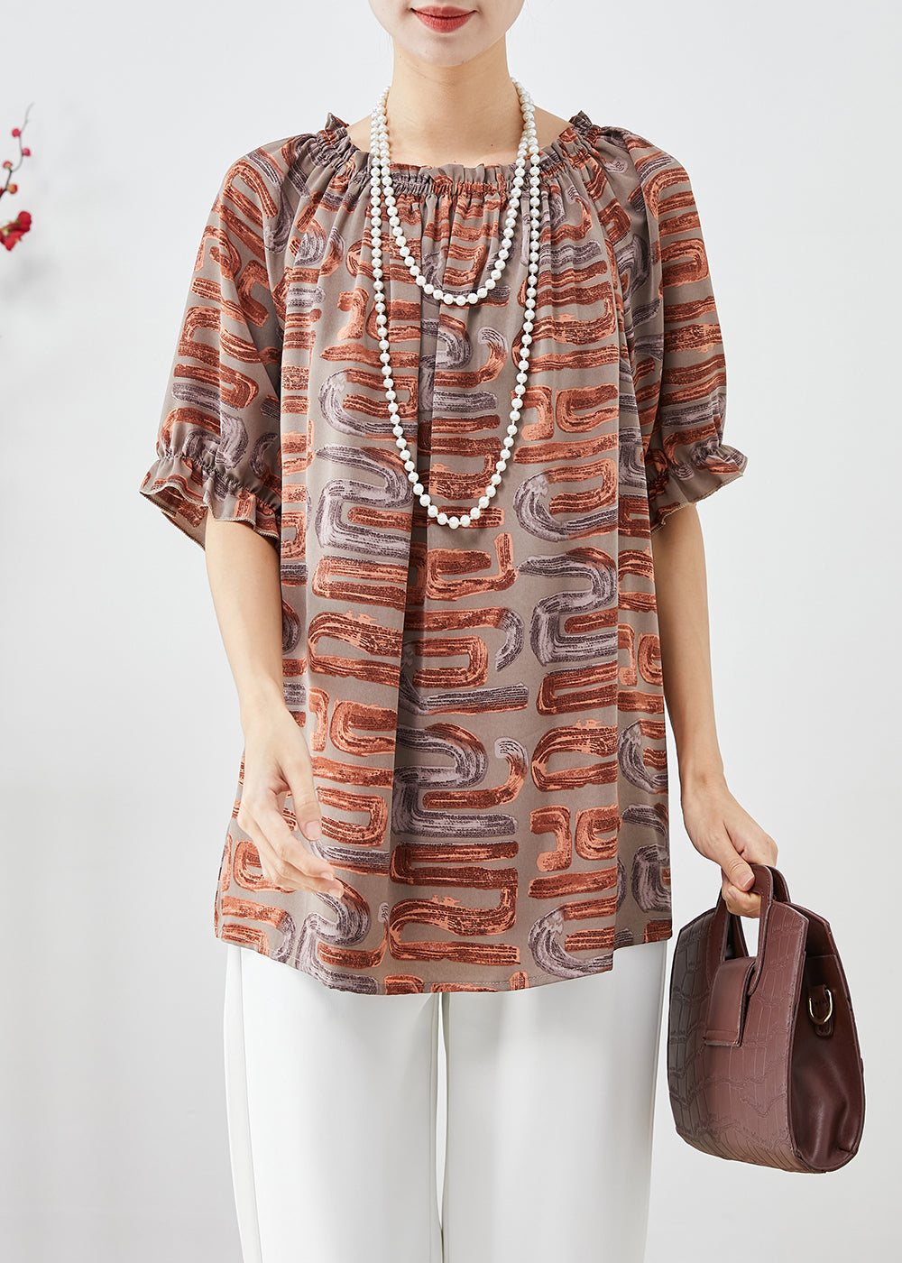 A Vintage Style Blouse with Delicate Timeless Details