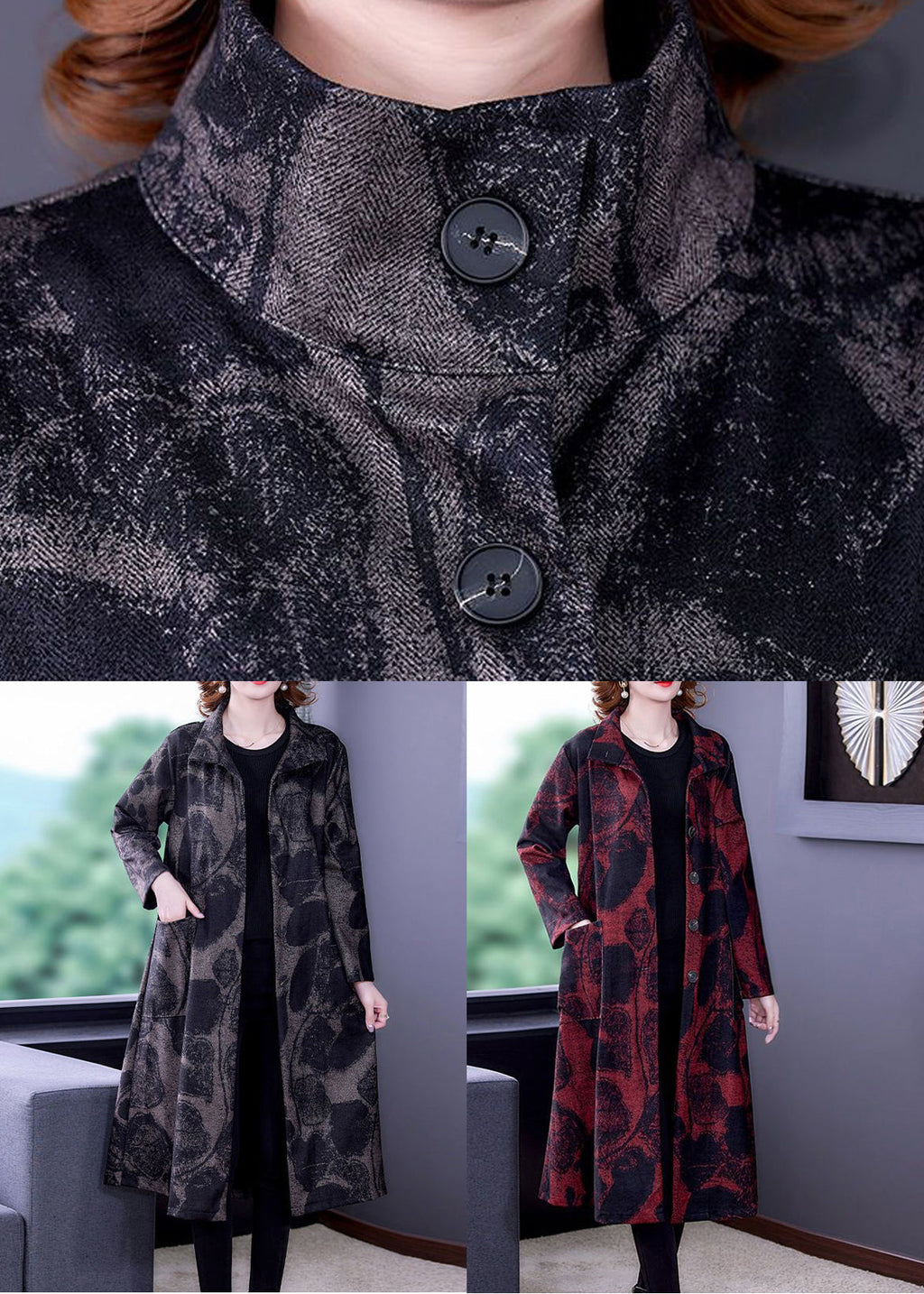 Beautifully Finished Coat in a Timeless Design