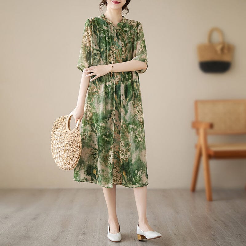 A Vintage Style Dress with Delicate Timeless Details