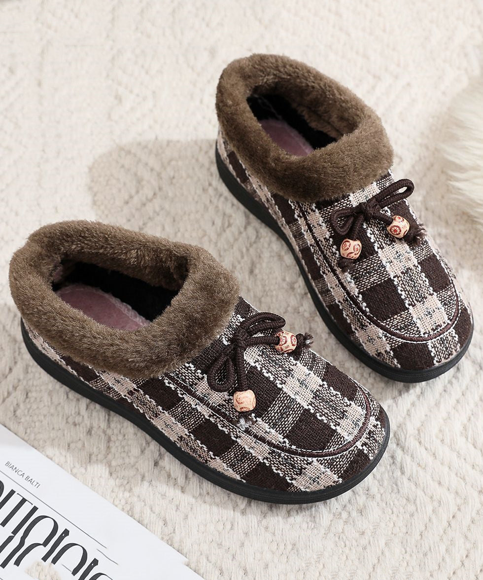 Classic Orthopedic Flats with Timeless Style