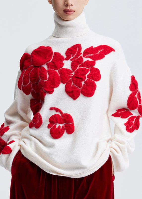 Well Tailored Sweater with a Graceful Silhouette