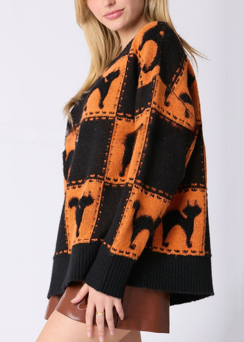 A Vintage Style Sweater with Delicate Timeless Details