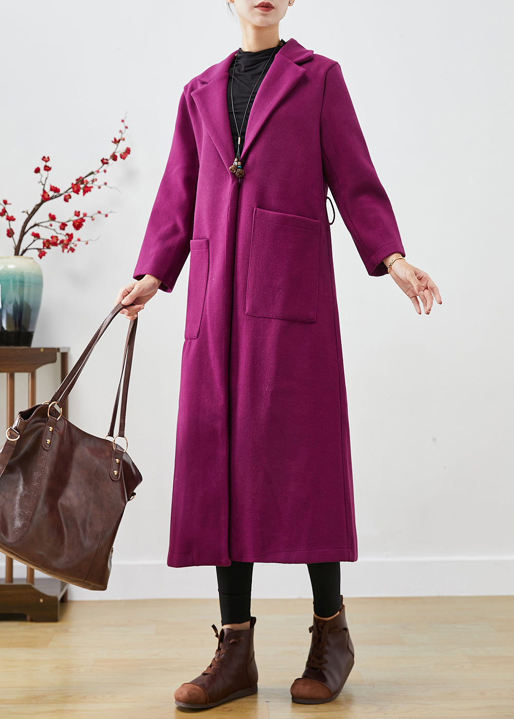 A Vintage Style Coat with Delicate Timeless Details