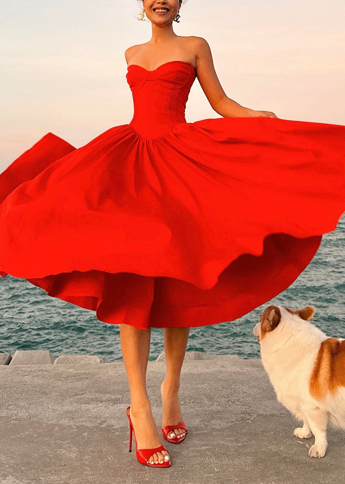 Gracefully Styled Dress for Any Occasion