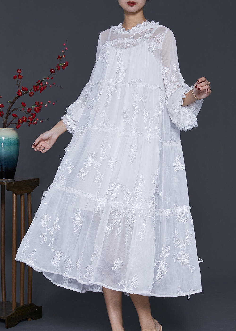 Classic Vintage Dress with a Flattering Fit
