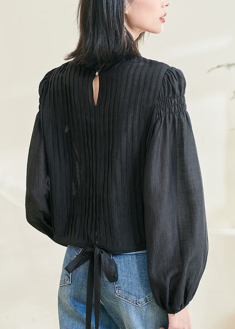 A Vintage Style Top with Delicate Timeless Details