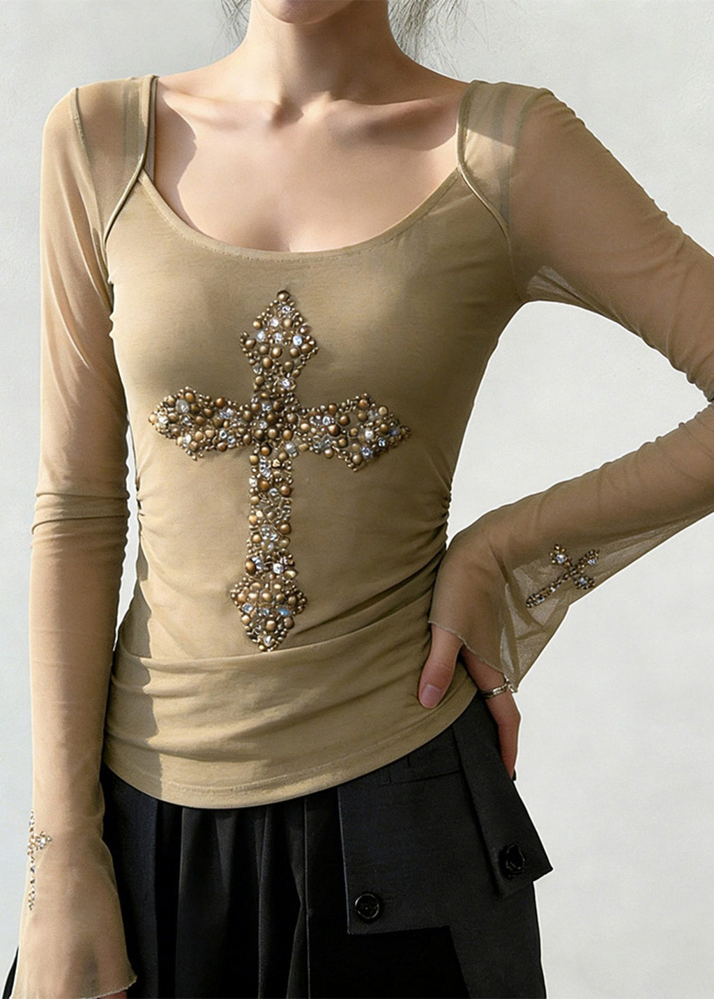 A Vintage Style Blouse with Delicate Timeless Details