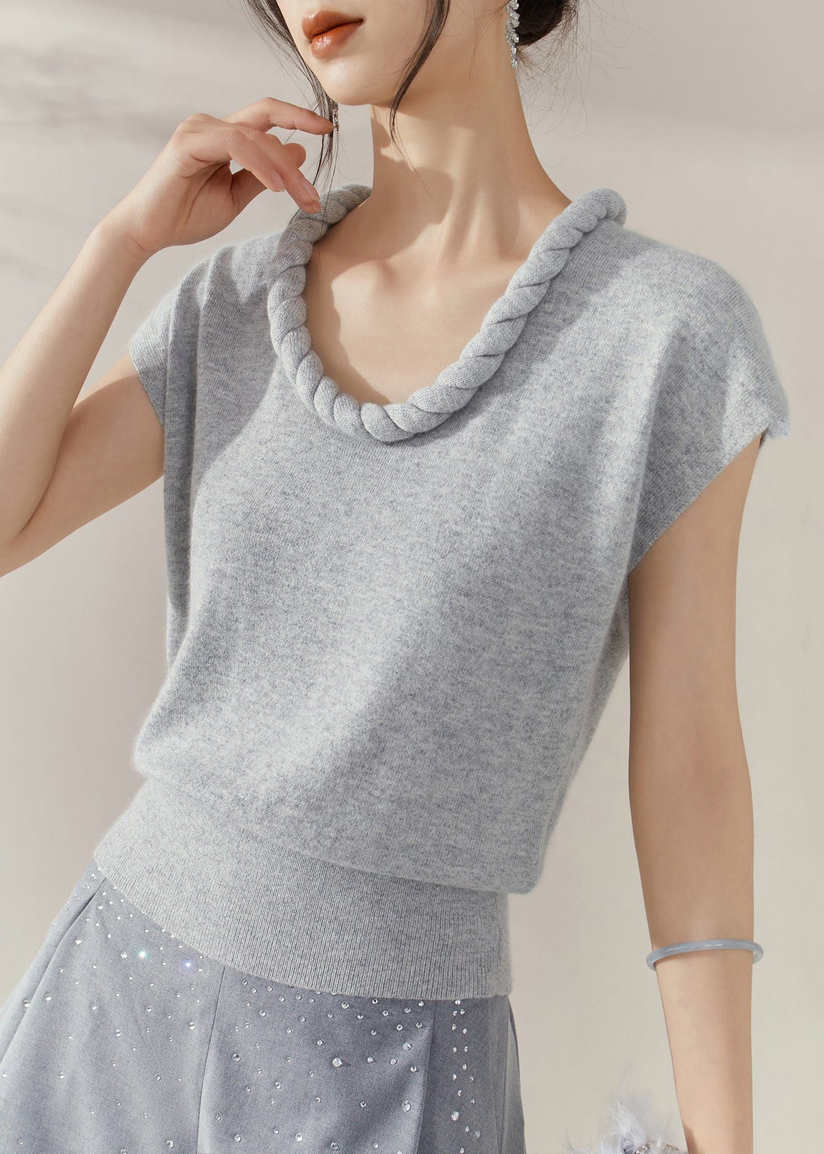 Gracefully Styled Sweater for Any Occasion