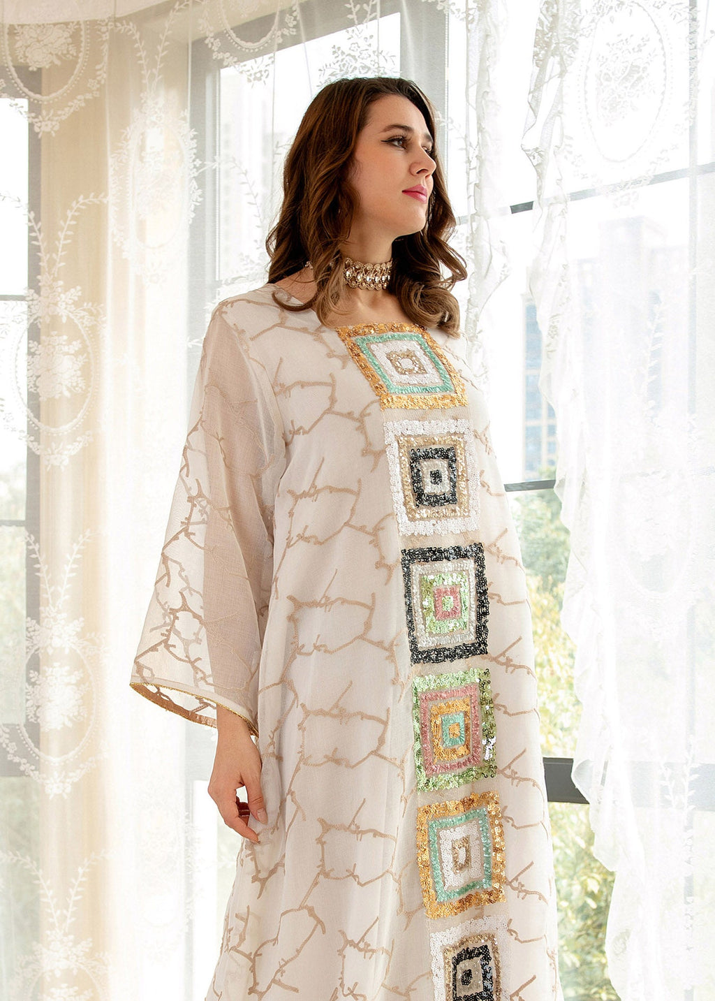 A Vintage Style Dress with Delicate Timeless Details