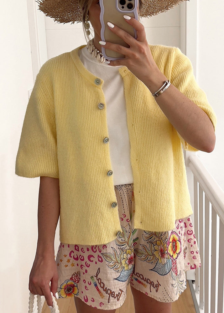 A Vintage Style Cardigan with Delicate Timeless Details