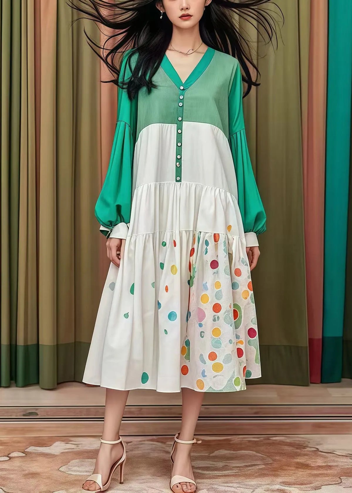 Beautifully Finished Dress in a Timeless Design