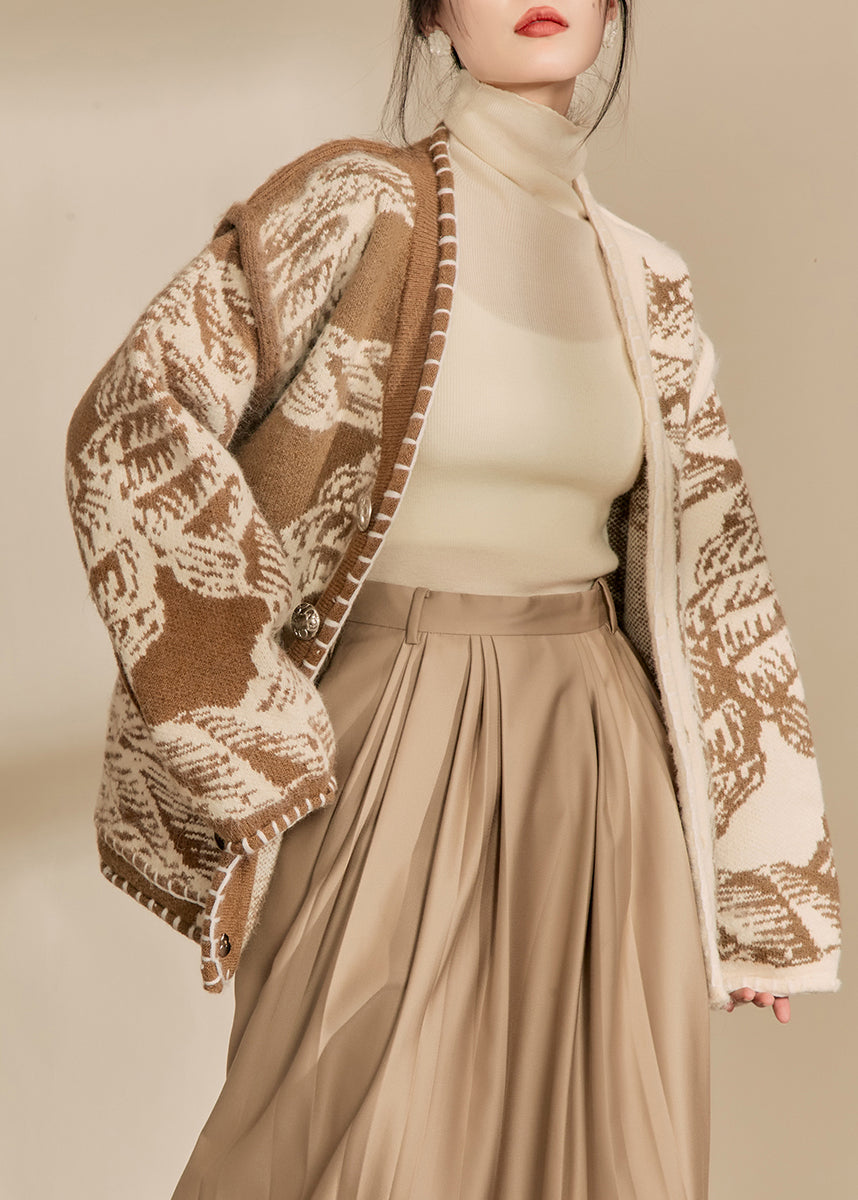 A Vintage Style Cardigan with Delicate Timeless Details