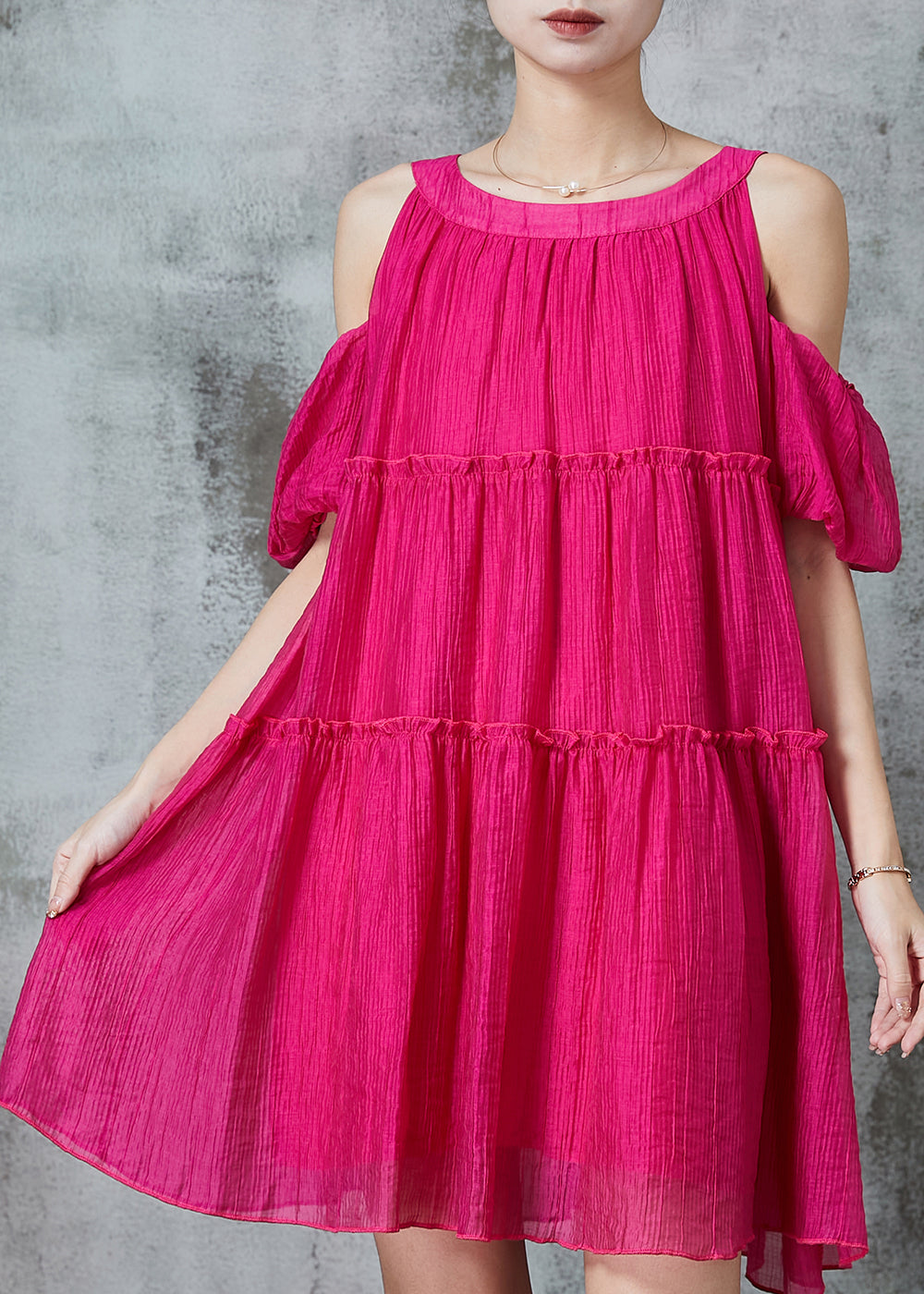 A Vintage Style Dress with Delicate Timeless Details