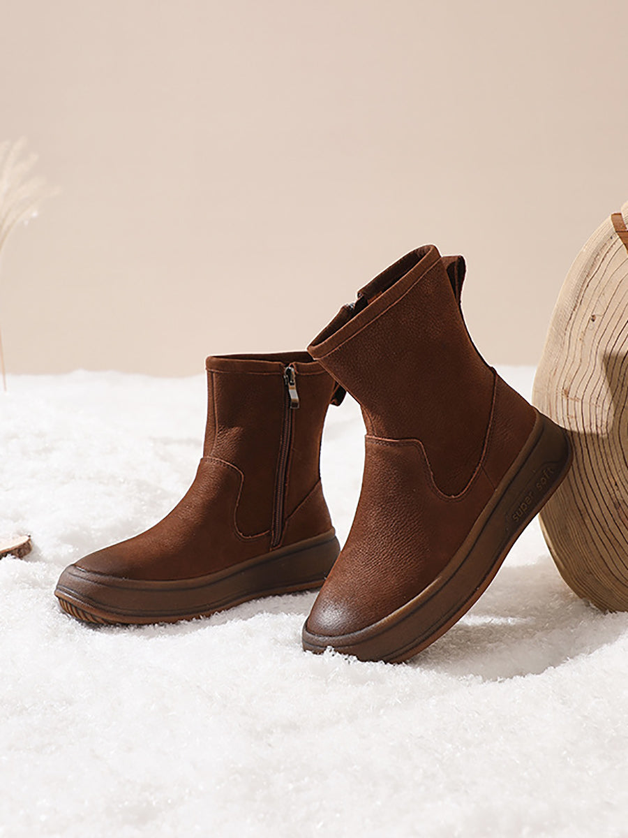 Chic Orthopedic Boots with Unique Design