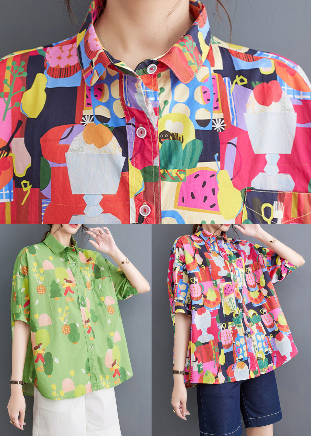 Vintage Inspired Blouse with a Contemporary Edge