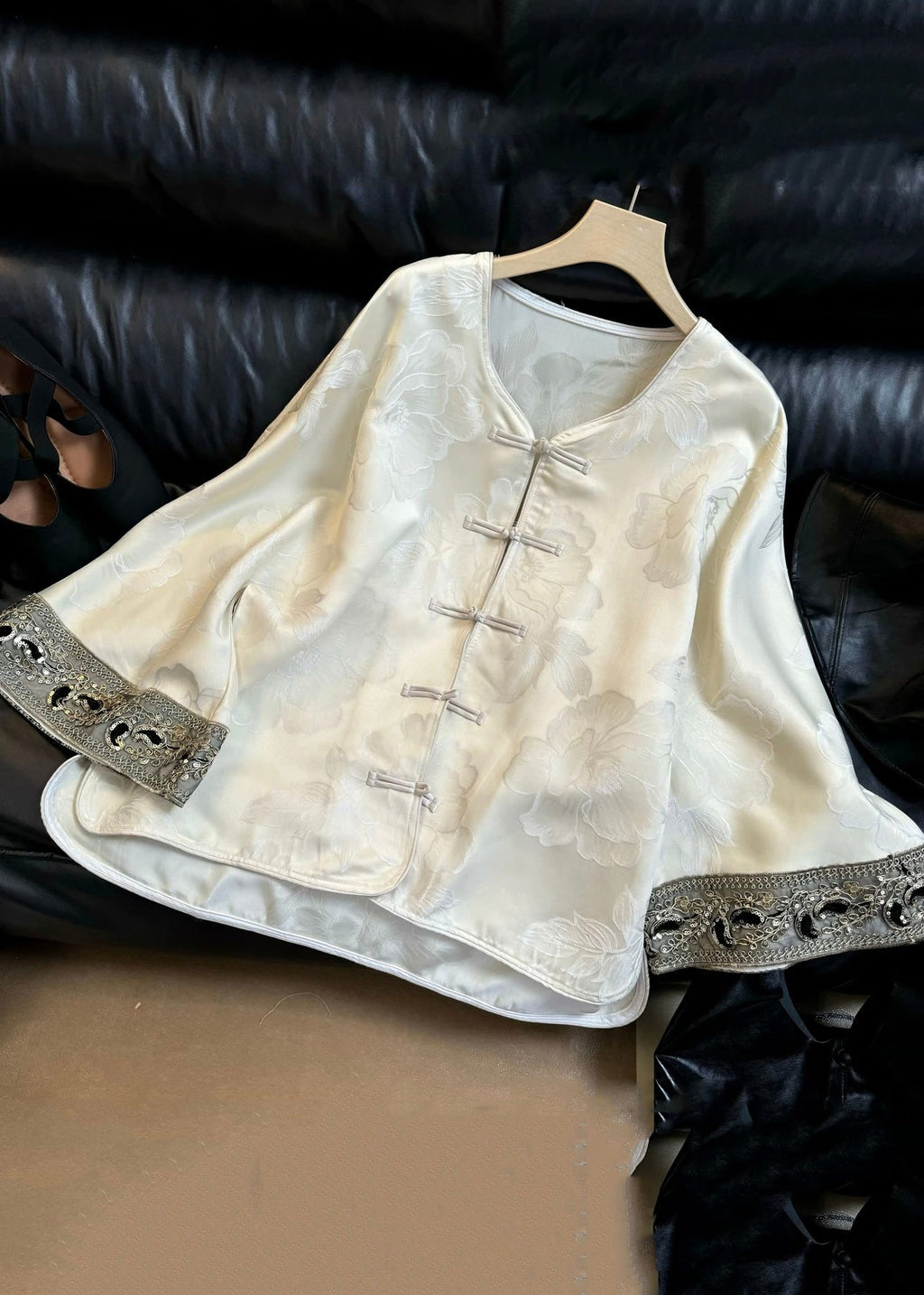 A Vintage Style Coat with Delicate Timeless Details