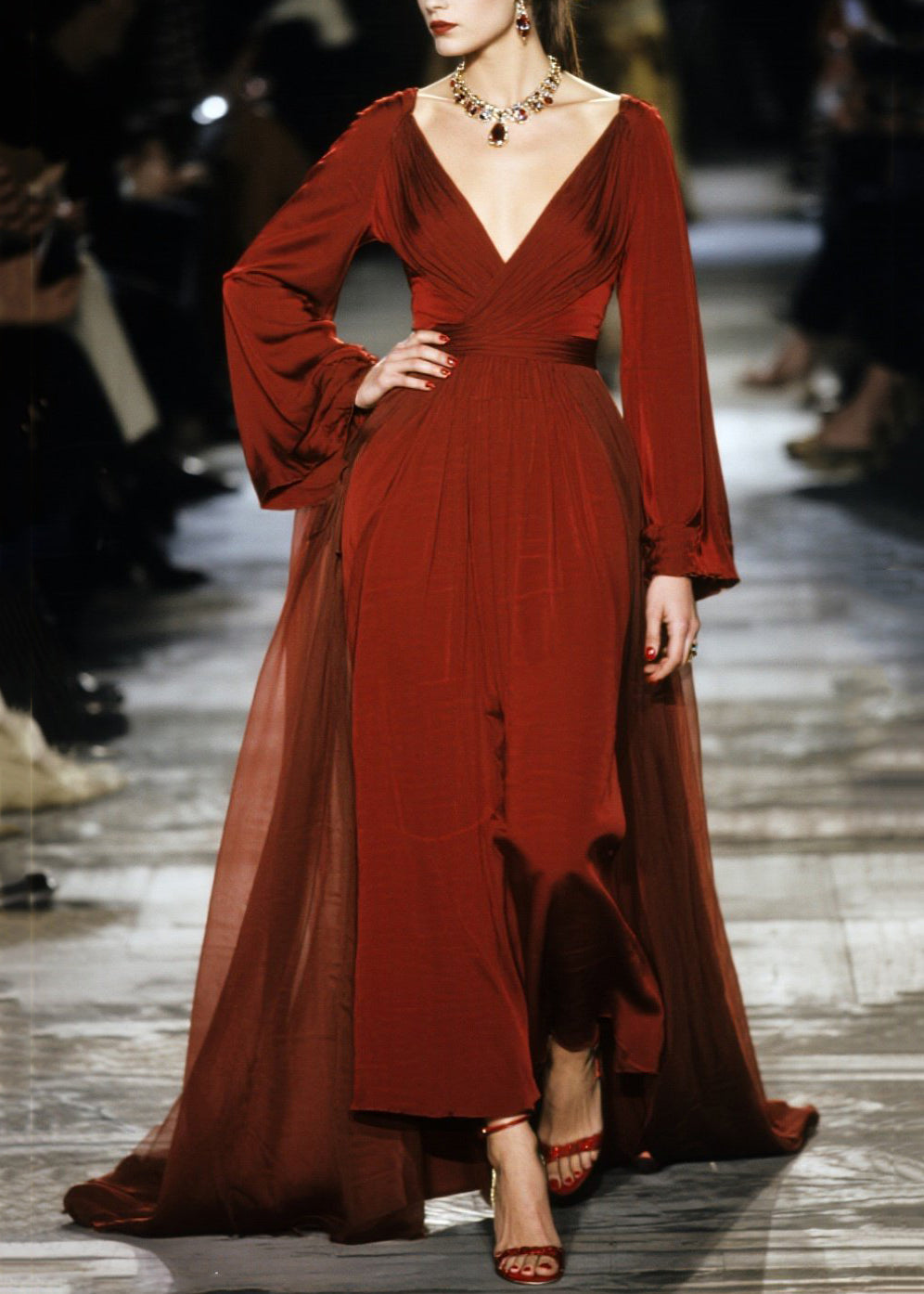 A Vintage Style Dress with Delicate Timeless Details