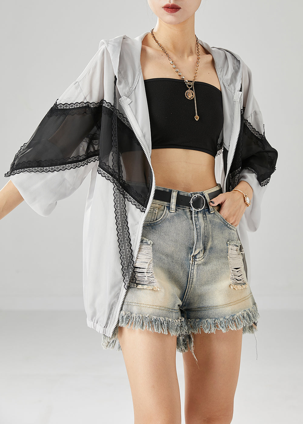 A Vintage Style Jacket with Delicate Timeless Details