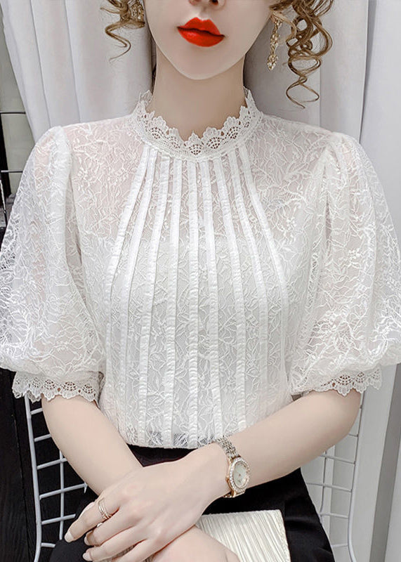 A Vintage Style Top with Delicate Timeless Details