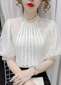 A Vintage Style Top with Delicate Timeless Details