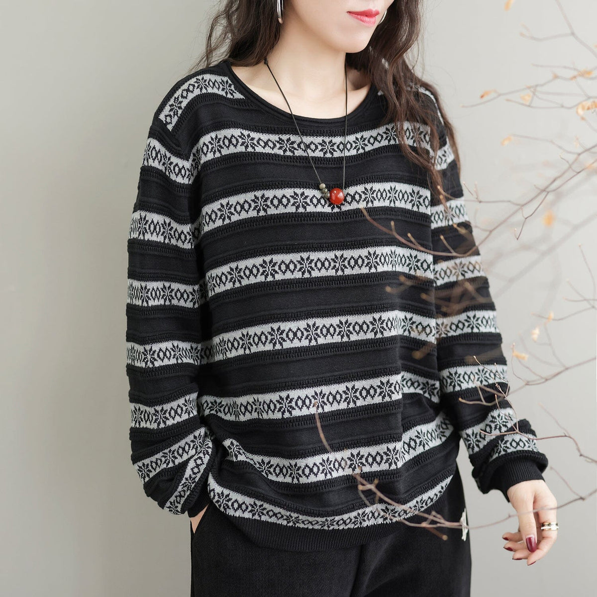 Gracefully Styled Sweater for Any Occasion