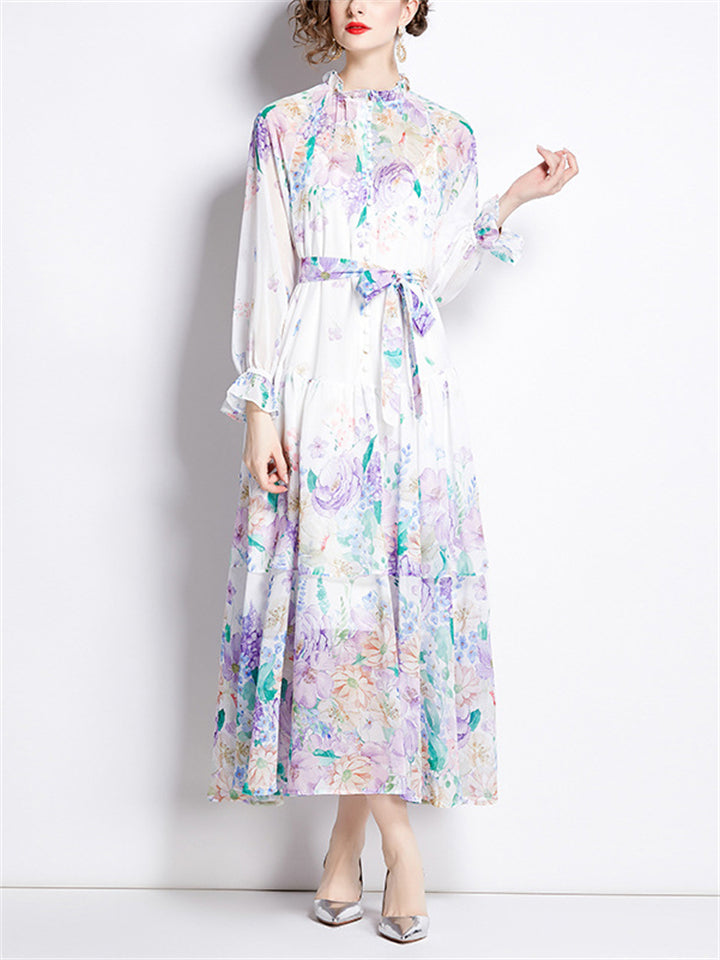 A Vintage Style Dress with Delicate Timeless Details