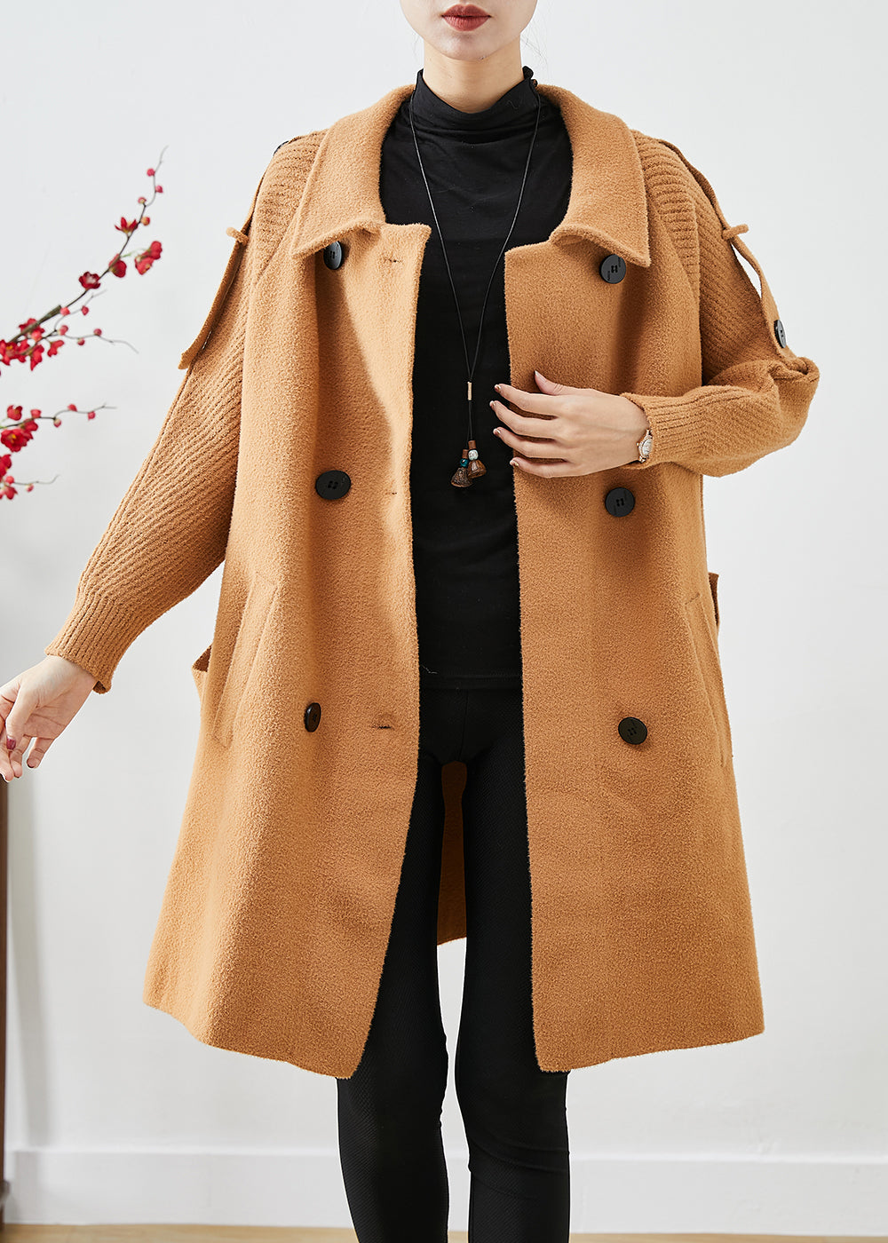 A Vintage Style Coat with Delicate Timeless Details