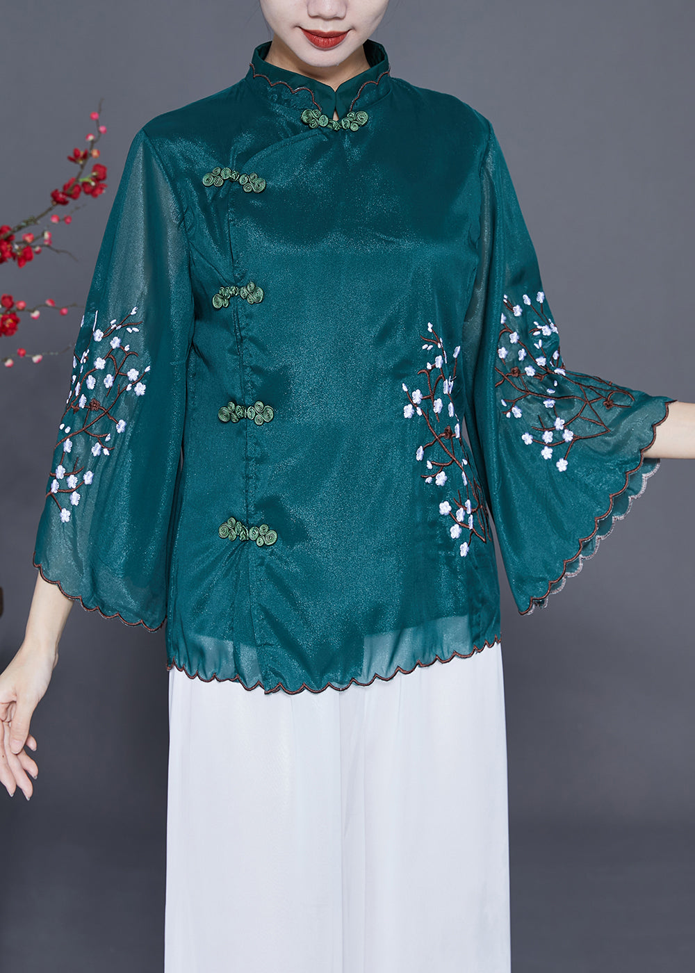Vintage Inspired Blouse with a Contemporary Edge