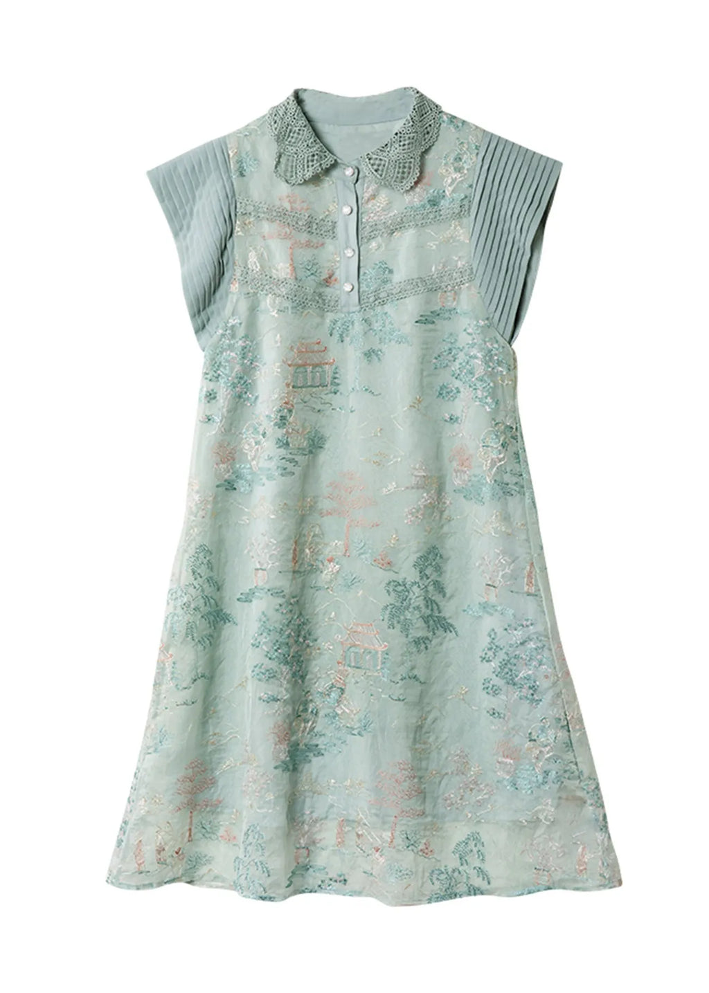 A Vintage Style Dress with Delicate Timeless Details