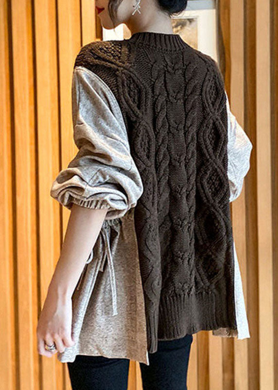 Vintage Inspired Sweater with a Contemporary Edge