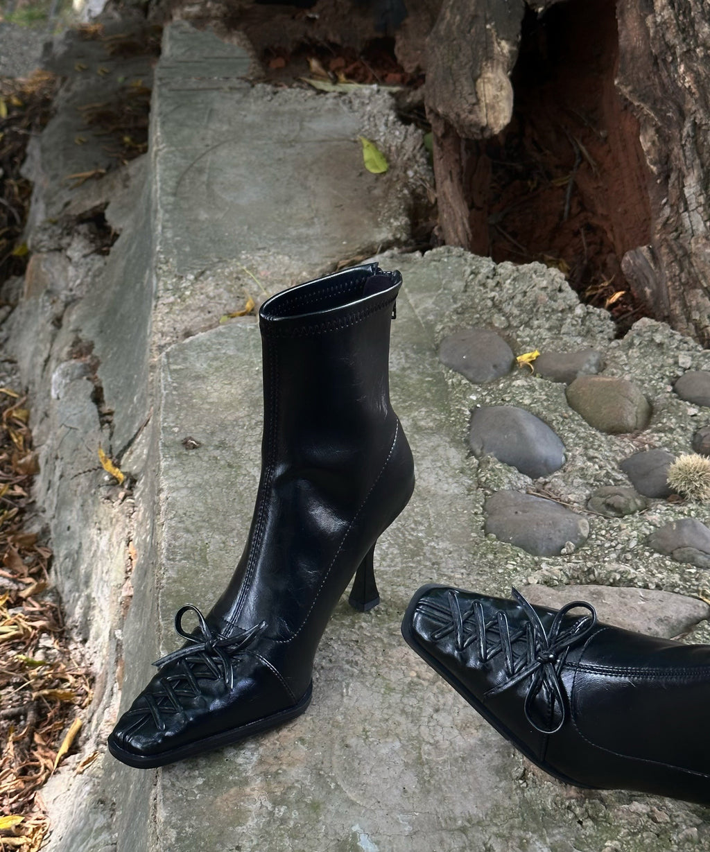 Vintage Inspired Orthopedic Boots