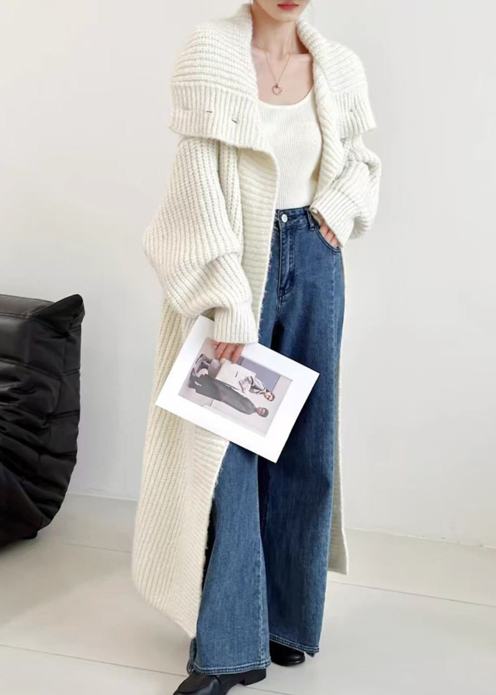 A Vintage Style Cardigan with Delicate Timeless Details