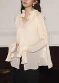 Well Tailored Blouse with a Graceful Silhouette