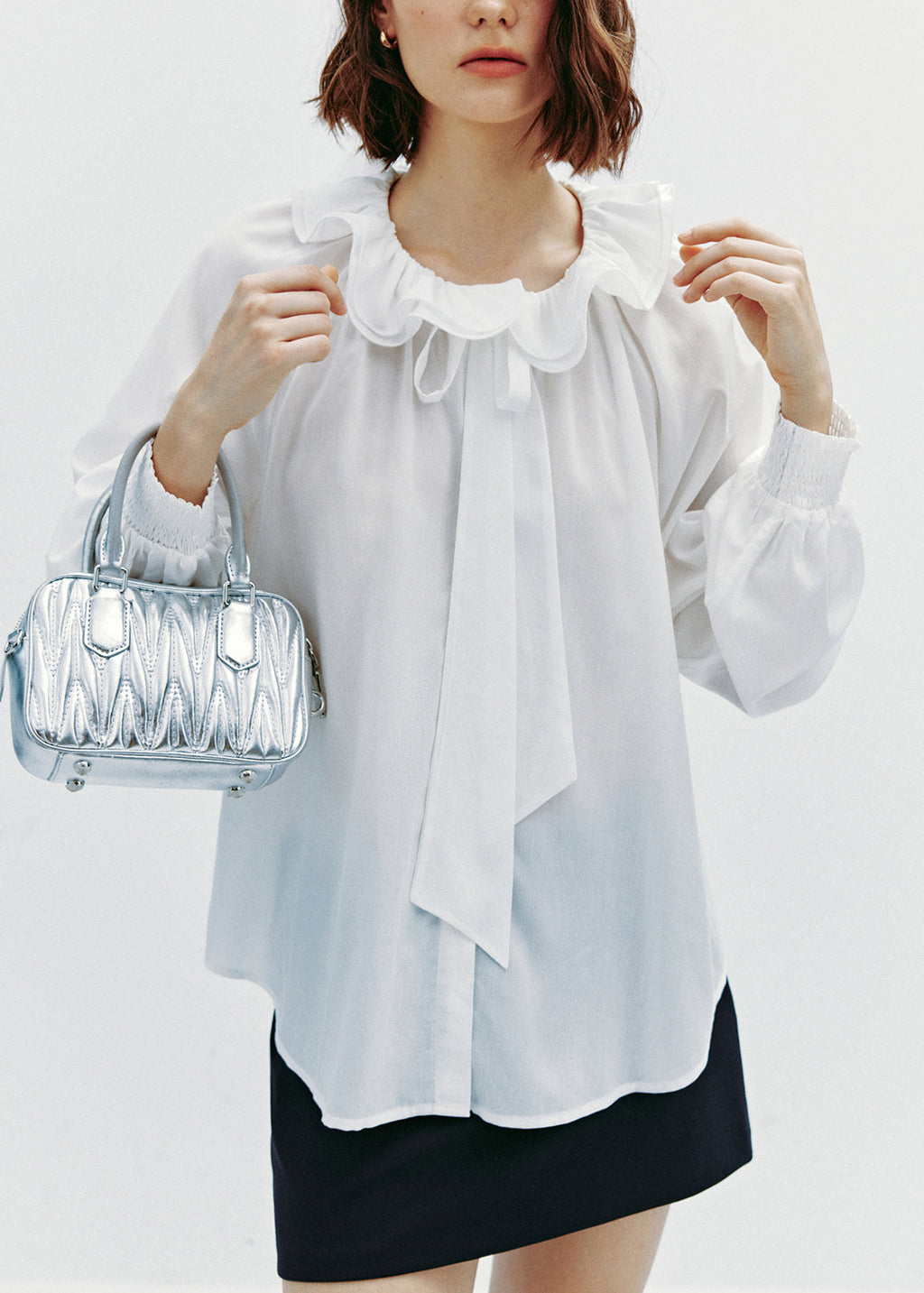 Vintage Inspired Blouse with a Contemporary Edge