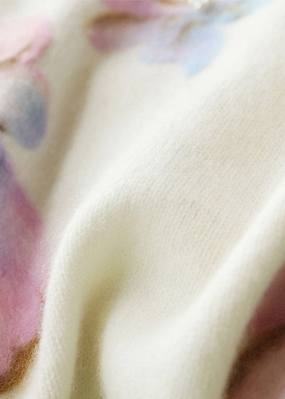 A Vintage Style Sweater with Delicate Timeless Details