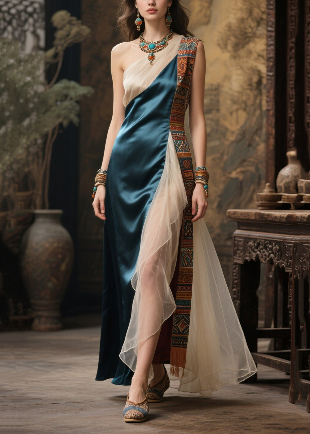 Beautifully Finished Dress in a Timeless Design