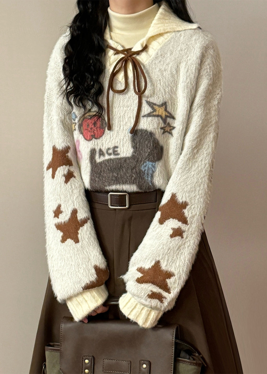 Classic Vintage Sweater with a Flattering Fit