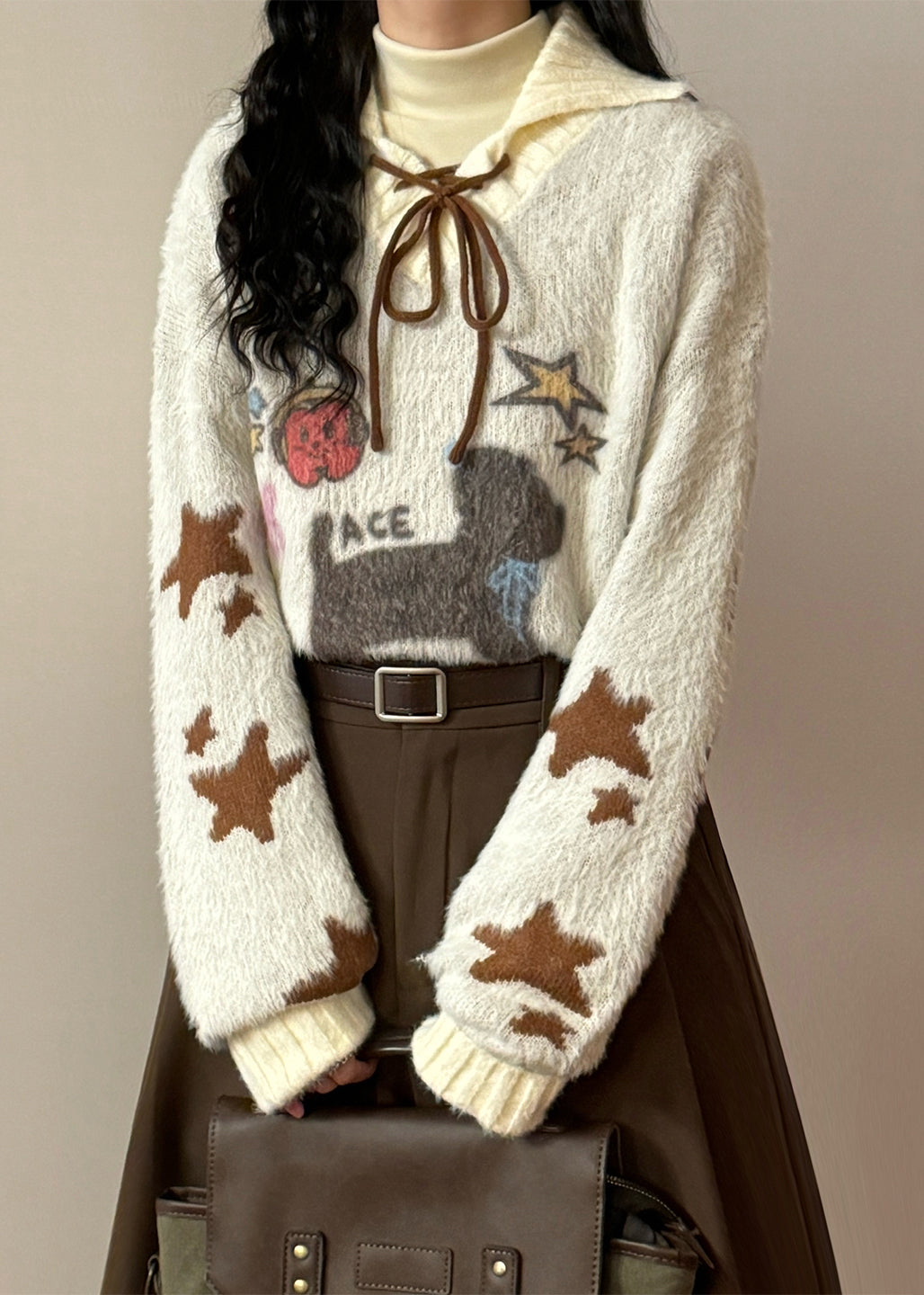 Classic Vintage Sweater with a Flattering Fit