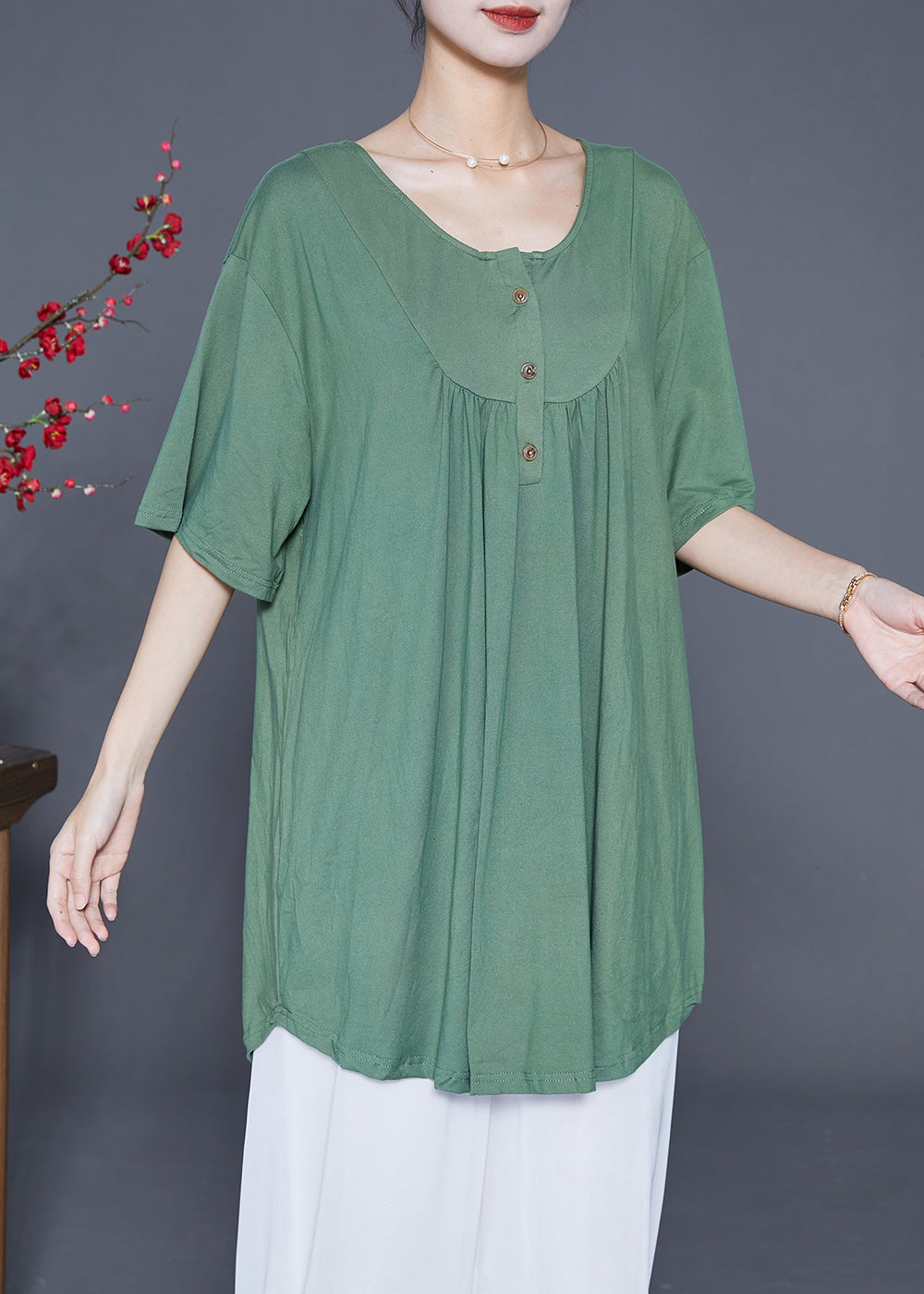 Vintage Inspired Blouse with a Contemporary Edge